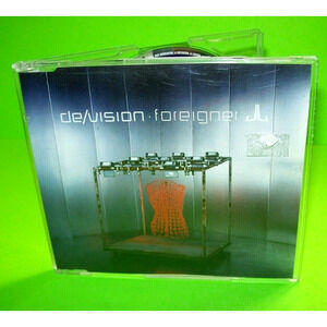 De/Vision ‎Foreigner CD EP 2000 Synth-Pop Electronic Darkwave German Electronic